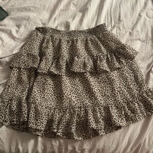 Cheetah skirt
